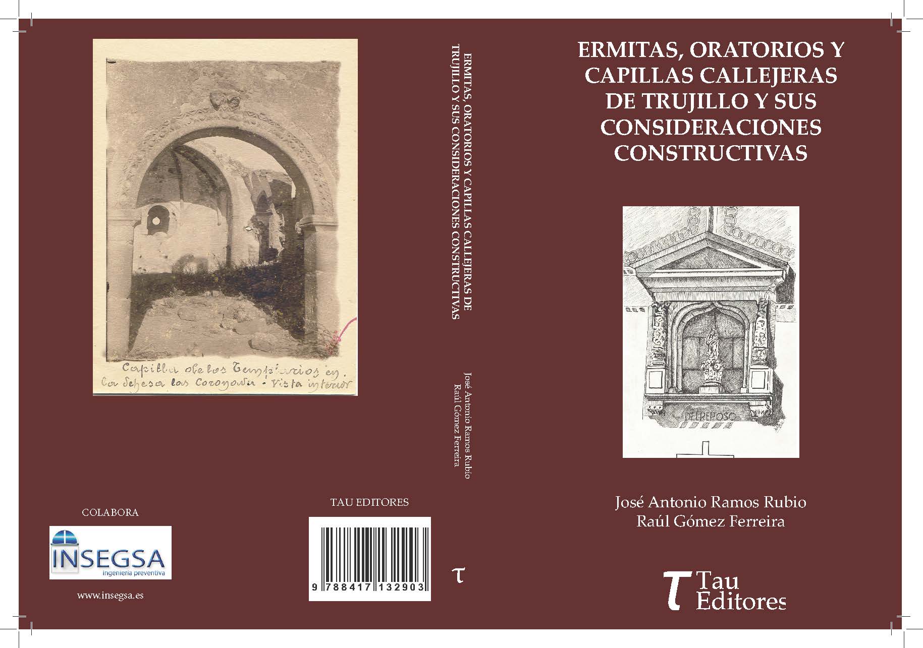 Patrocinio del libro “Ermitas, oratorios y capillas callejeras de Trujillo y sus consideraciones constructivas”