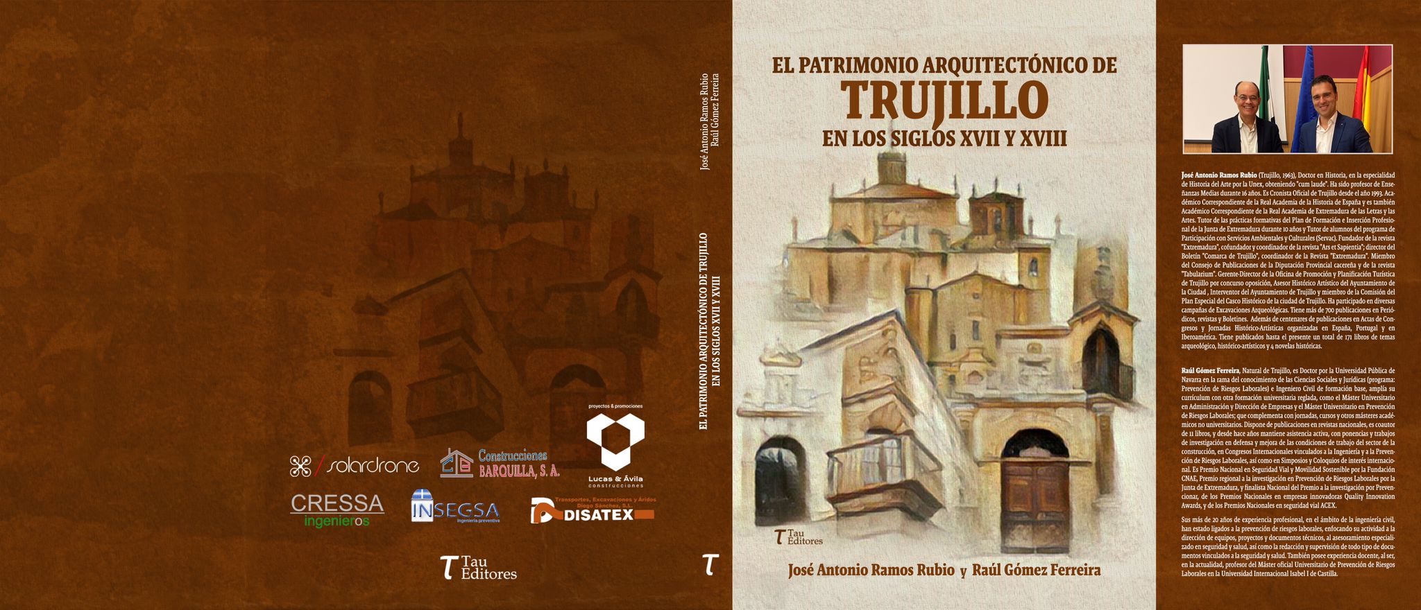 Colaboración en la edición y publicación del LIBRO “El patrimonio arquitectónico de Trujillo en los siglos XVII y XVIII”